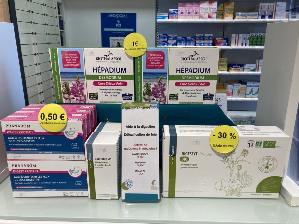 Produits Digestfyt, Digest Protect et Hepadium